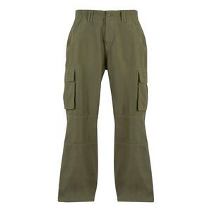 Build Your Brand Mens Classic Cargo Pants / Olive